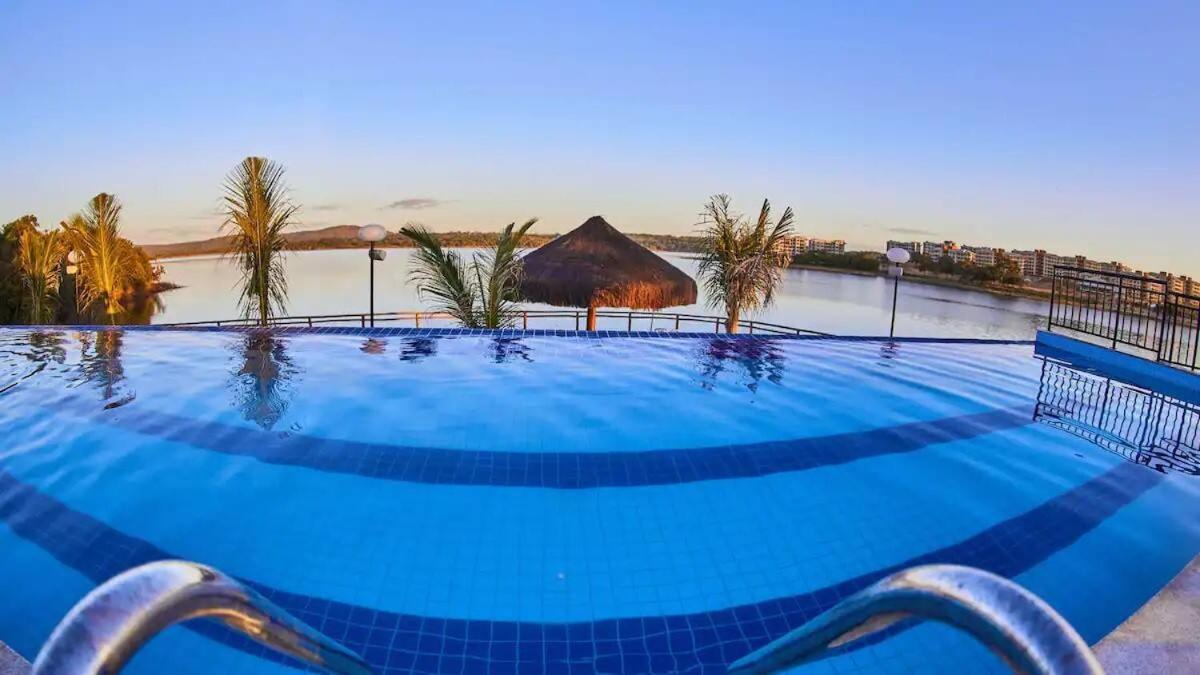 Apto Resort do Lago Até 8 pessoas - Valor Promocional Caldas Novas Extérieur photo