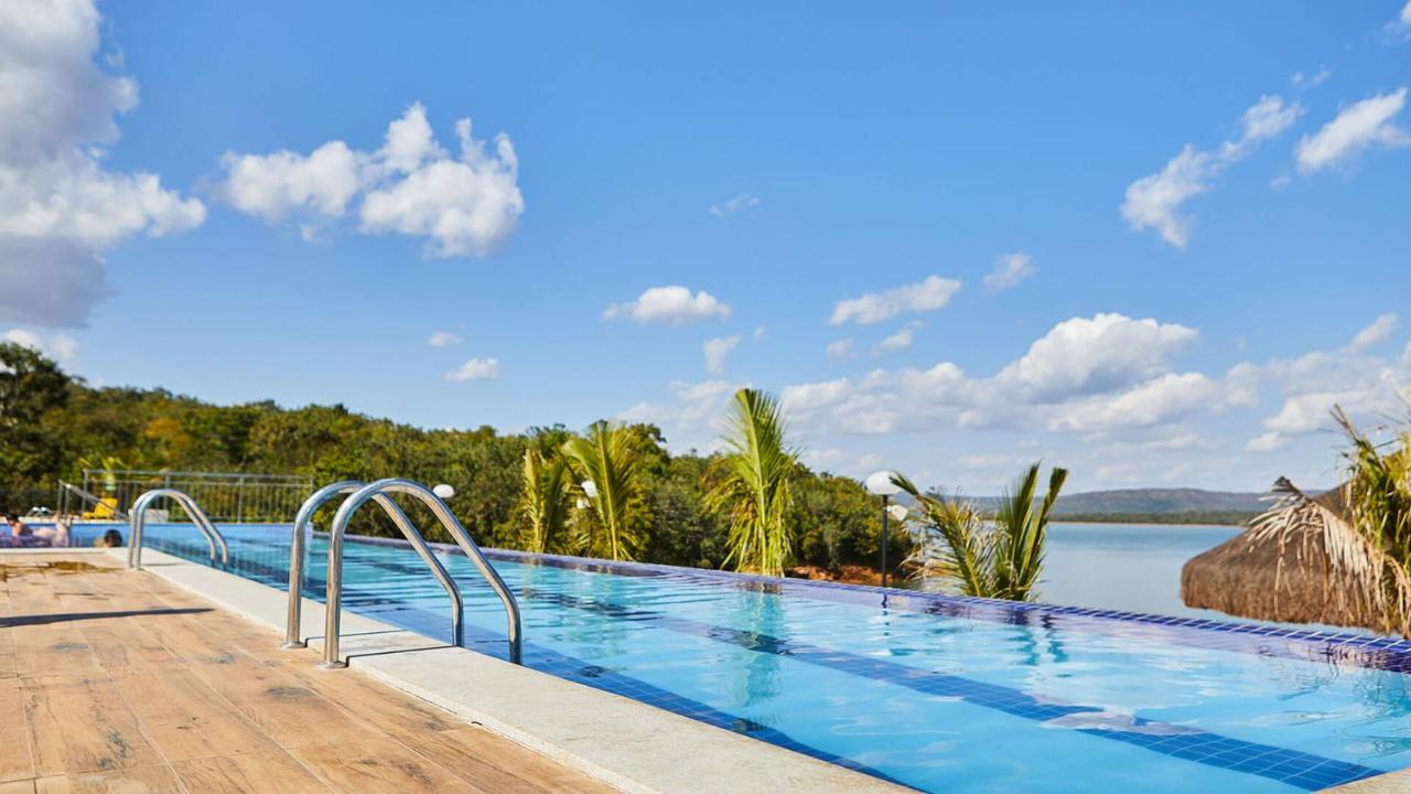 Apto Resort do Lago Até 8 pessoas - Valor Promocional Caldas Novas Extérieur photo