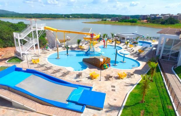 Apto Resort do Lago Até 8 pessoas - Valor Promocional Caldas Novas Extérieur photo